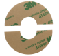 Preview: Einzelrosetten aus Acryl CompactLine-Design GS 50 A weiß