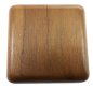 Mobile Preview: Einzelrosetten aus Holz, 2-teilig BASIC 60 Nussbaum schutzlackiert