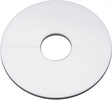 Einzelrosetten aus Acryl WideLine-Design GS 80 A weiß