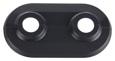 Doppelrosetten aus Kunststoff, 2-teilig DUO-SoftLine -  Premiumfarben