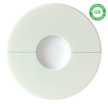 Einzelrosetten aus Acryl CompactLine-Design GS 50 A weiß