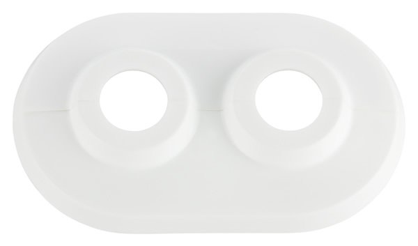 Doppelrosetten aus Kunststoff, DUO-SoftLine 35mm