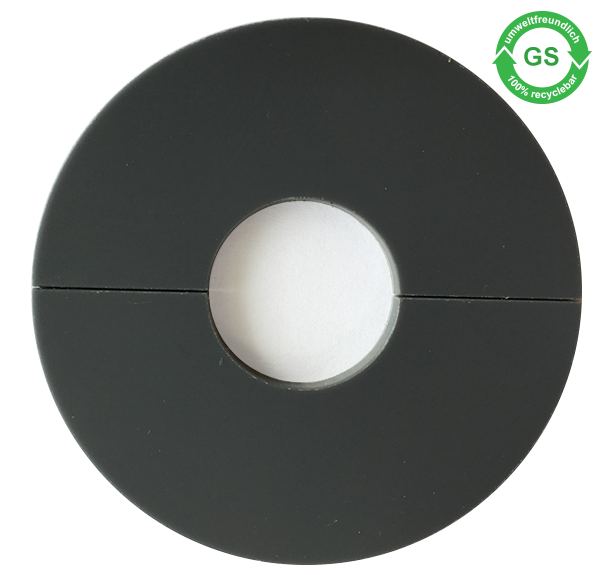 Einzelrosetten aus Acryl CompactLine-Design GS 50 A mineral-grey
